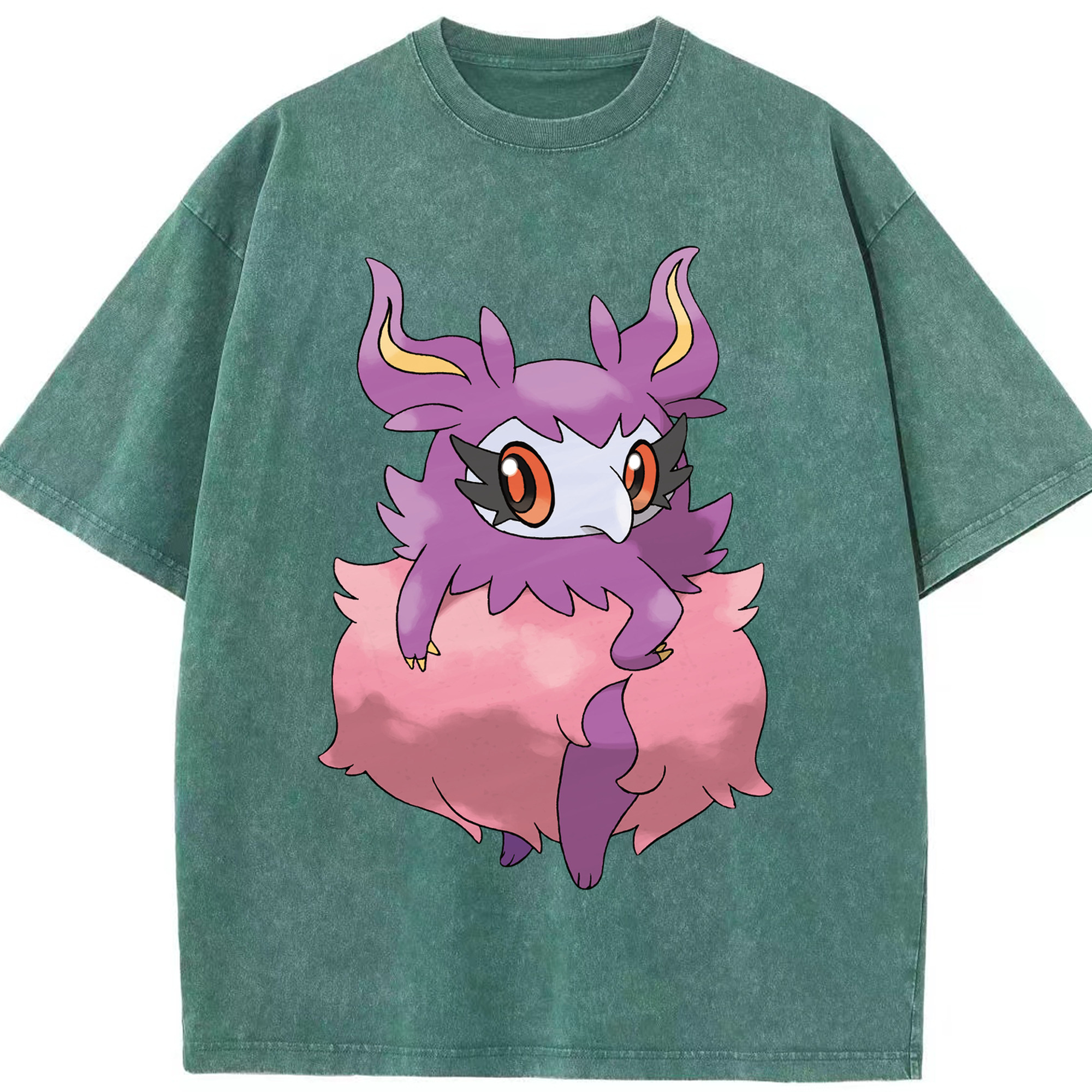 （画像用） ポケットモンスター Pokémon 綿100% ヴィンテージ風 半袖Tシャツ（フロントプリント）